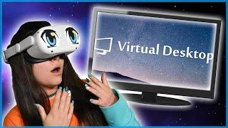 HOW TO Setup Virtual Desktop for Quest 2 Wirelessly (QUICK!)