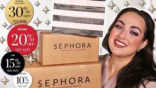 HUGE SEPHORA SAVINGS EVENT BEAUTY HAUL!