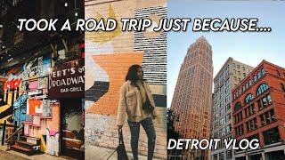 Visiting Detroit for the First Time! | DETROIT VLOG