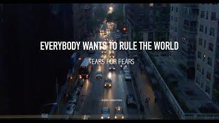 Tears For Fears  -  Everybody Wants To Rule The World  (Lyrics)