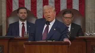 Trump addresses joint session of Congress