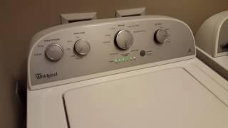 Whirlpool washer recalibration