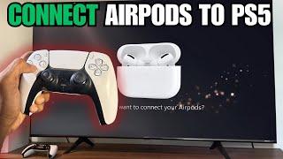 How to Connect Airpods or Any Bluetooth Headphones to PS5 (EASY)