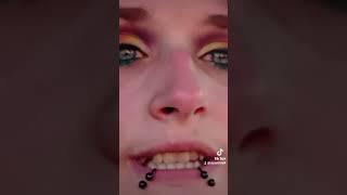 I did GAY  #tiktokvideo #goth #pridemakeup  #makeup