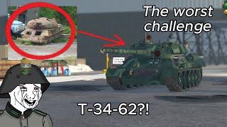 The worst challenge in cursed tank simulator