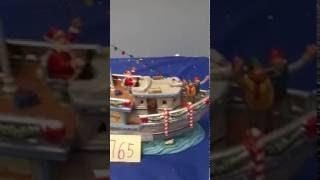 Lemax Village Collection Yule Tide Yacht 65077 As-Is 2765