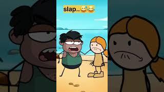 Slap.. #funny #animatedshow #cartooncartoon #cartoonforkids #animation #cartoonstudio