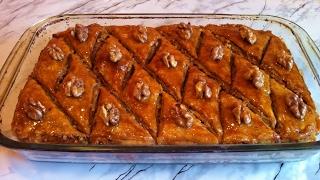 Пахлава с Грецким Орехом / Пахлава из Слоеного Теста / Baklava / Paxlava / Простой Рецепт