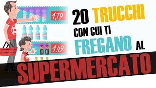 20 trucchi con cui ti FREGANO al Supermercato