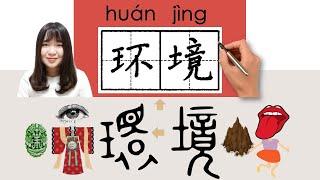 103-300_#HSK3#_环境/環境/huanjing/(environment) How to Pronounce/Say/Write Chinese Vocabulary/Character