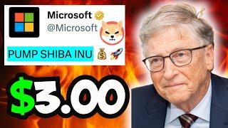 MICROSOFT GENIUS PLAN TO TURN SHIBA INU COIN INTO A $3 GAINT!! - SHIBA INU COIN NEWS TODAY