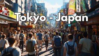 Harajuku to Shibuya 4K HDR | Tokyo Japan Walking Tour