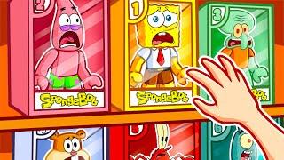 Becoming SpongeBob TOYS in Roblox Snapchat...