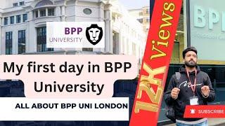 My first day in university| BPP university London campus