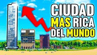 LA CIUDAD MÁS RICA DEL MUNDO en Cities Skylines 2