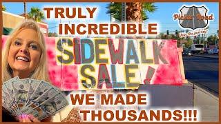 TRULY INCREDIBLE SIDEWALK SALE!!! WE MADE THOUSANDS!!! Join the Journey on Picker Road