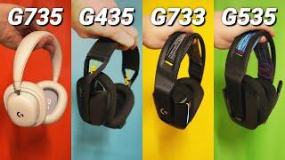 Why Logitech G735 is not worth comparing to G535, G733 and G435!