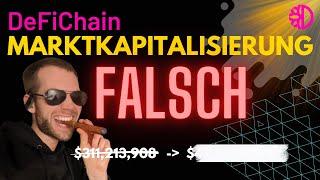 Wichtige Infos zur DeFiChain (DFI) Marktkapitalisierung! (Marketcap)