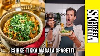 Ez aztán IGAZI ÍZBOMBA: tikka masala spagetti Zétől 