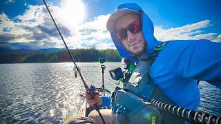 Kayak Bass Fishing in the PNW (Pretty sure my next PB is in this lake somewhere)