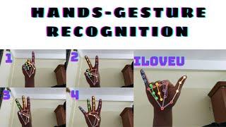 Hands gesture recognition with mediapipe and svm classifier