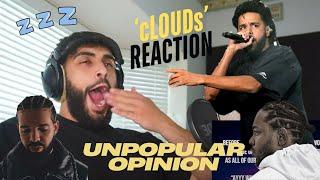 J.Cole - 'cLOUDs' first listen (REACTION)  *New song*