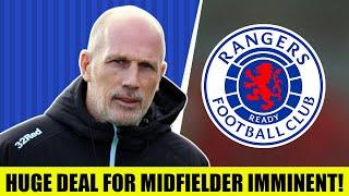 HUGE Rangers Transfer News As Move For Midfielder 'Imminent'!