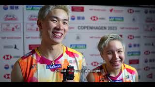 We've trained like a dog! Chen Tang Jie Toh Ee Wei 2023 Badminton World Championships Last 16