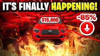 EVERYONE is BROKE & The Car Market is SCREAMING It!