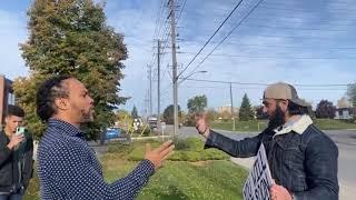 Muslim challenges Pastor David outside and inside his church!