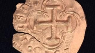 Rare coins from the 1715 Treasure Fleet