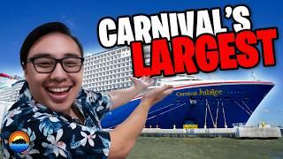 Boarding Carnival's LARGEST Cruise Ship in TEXAS! | Carnival Jubilee | Day 1