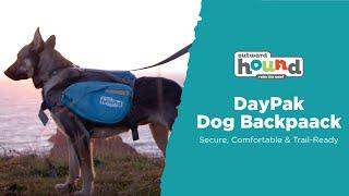 Outward Hound DayPak Dog Backpack - Secure, Comfortable & Trail-Ready