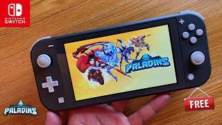 Paladins Nintendo Switch Lite Gameplay