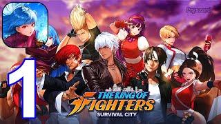 KOF: Survival City - Gameplay Walkthrough Part 1 Tutorial Chapter 1-2 (Android, iOS)