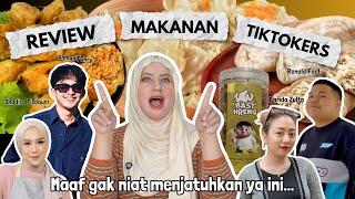 TASYI REVIEW MAKANAN TIKTOKERS VIRAL⁉️ MAAF GAK NIAT MENJATUHKAN