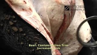 Beef Midline Contamination Trim