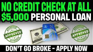 WATCH NOW! How to Get $5000 Loan With No Credit Check At All? - Credit Viral