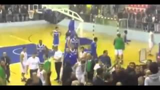 ქუთაისელ ქომაგსა და თბილისის "დინამოს" კალათბურთელებს შორის მუშტი-კრივი აიწია