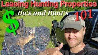 How to Lease Whitetail Hunting Property