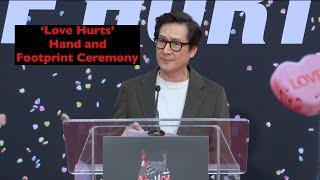 Rendezvous at the 'Love Hurts' Hand and Footprint Ceremony | Ke Huy Quan, Josh Brolin