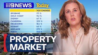 Latest data shows change underway in the property market | 9 News Australia