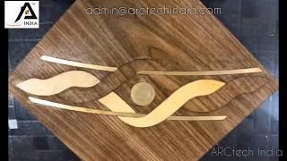 Inlay Veneer to Veneer and Brass