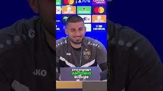 Undav vs. Antonio Rüdiger  Trash Talk und Verteidigungstaktiken #championsleague #fussball