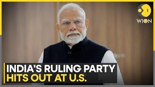 PM Modi-Led BJP Says US State Department Targeting India | World News | WION