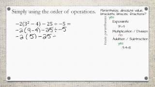 Order of Operations + Free Worksheet