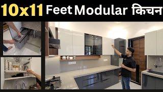 Modular Kitchen Design with Price I Indian Modular Kitchen Tour Video I 5 Kitchen Design Tips I