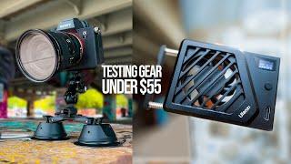 Testing BUDGET Filmmaking Gear Under $55