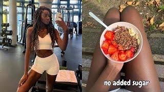 How I eat less sugar to lose fat and clear my skin (what I eat when I'm craving sugar) | Jade Rose