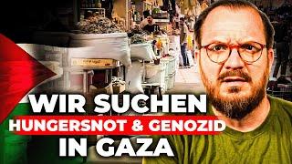 Wir suchen die Hungersnot und den Genozid in Gaza